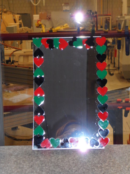 Red, Black, and Green Mirror.JPG