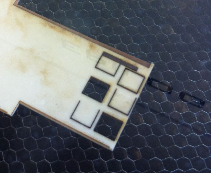 Lasercut linoleum stamps Fab Lab Wiki by NMÍ Kvikan